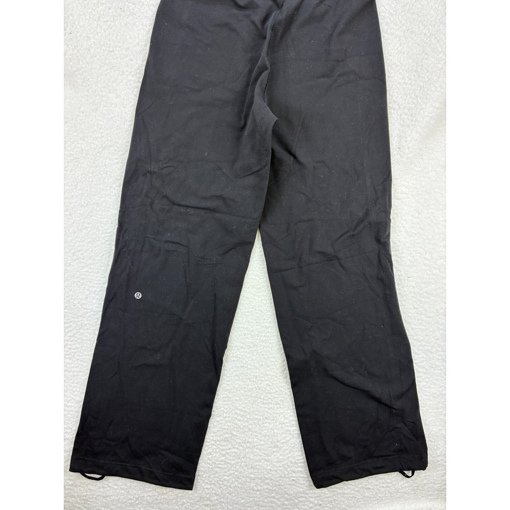 Lululemon Pants Women's 4 Black High Rise Wide Leg Athleisure Lounge Yoga‎ - Picture 14 of 15